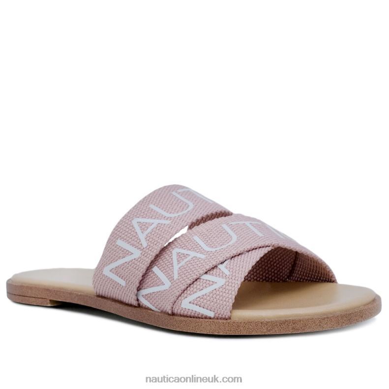 Nautica Logo Strap Sandal L6J4L789 Reckoning Red Women